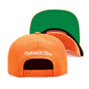 Mitchell & Ness Orange NBA Denver Nuggets Core Basic HWC Snapback - OSFA