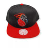 Mitchell & Ness Black/Red NBA Detroit Pistons HWC Core Basic Snapback - OSFA