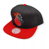 Mitchell & Ness Black/Red NBA Detroit Pistons HWC Core Basic Snapback - OSFA