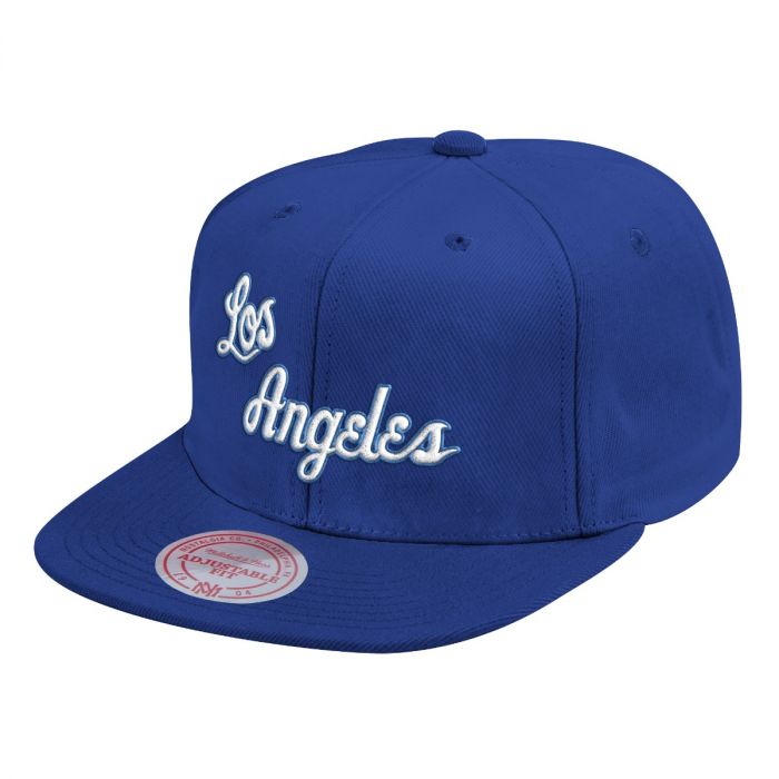 Mitchell & Ness Royal Blue NBA Los Angeles Lakers HWC Core Basic Snapback - OSFA