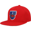 Mitchell & Ness Red NBA New Jersey Nets Core Basic HWC Snapback - OSFA