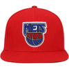 Mitchell & Ness Red NBA New Jersey Nets Core Basic HWC Snapback - OSFA