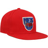 Mitchell & Ness Red NBA New Jersey Nets Core Basic HWC Snapback - OSFA