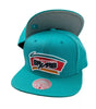 Mitchell & Ness Teal NBA San Antonio Spurs HWC Core Basic Snapback - OSFA