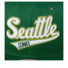 Men's Mitchell & Ness Green/White NBA Seattle Supersonics Core Basic HWC Snapback - OSFA