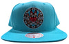 Mitchell & Ness Teal NBA Vancouver Grizzlies HWC Core Basic Snapback - OSFA