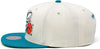 Mitchell & Ness Off White NBA Charlotte Hornets Natural XL Snapback HWC - OSFA