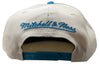 Mitchell & Ness Off White/Light Blue NBA Detroit Pistons Natural XL HWC Snapback - OSFA