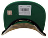 Mitchell & Ness Cream/Hunter Green NBA Seattle Supersonics Natural XL HWC Snapback - OSFA