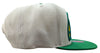 Mitchell & Ness Cream/Hunter Green NBA Seattle Supersonics Natural XL HWC Snapback - OSFA