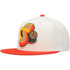 Mitchell & Ness Off White/Red NBA Seattle Supersonics Natural XL HWC Snapback - OSFA