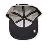 Mitchell & Ness Grey Heather NBA San Antonio Spurs Grey Black Pop Snapback - OSFA