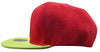 Mitchell & Ness Red/Green NBA Atlanta Hawks Team Reflective Snapback - OSFA