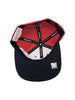 Mitchell & Ness Red/Black NBA Bulls Team Reflective Snapback - OSFA