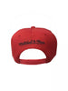 Mitchell & Ness Red/Black NBA Bulls Team Reflective Snapback - OSFA