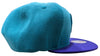 Mitchell & Ness Teal/Purple NBA Charlotte Hornets Team Reflective Snapback - OSFA