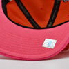 Mitchell & Ness Orange/Pink NBA Miami Heat Team Reflective Snapback - OSFA