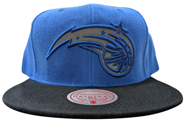 Mitchell & Ness Royal/Black NBA Orlando Magic Team Reflective Snapback - OSFA