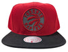 Mitchell & Ness Red/Black NBA Toronto Raptors Team Reflective Snapback - OSFA