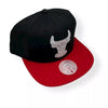 Mitchell & Ness Black/Red NBA HWC Chicago Bulls Team Reflective Snapback - OSFA