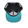 Mitchell & Ness Black/Teal NBA HWC Vancouver Grizzlies Team Reflective Snapback - OSFA