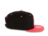 Mitchell & Ness Black/Pink NBA San Antonio Spurs Santa Ana 2-Tone Snapback - OSFA