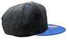 Mitchell & Ness Black/Blue NBA San Antonio Spurs Black Royality Snapback - OSFA