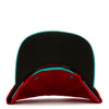 Mitchell & Ness Red/Teal NBA Vancouver Grizzlies Reload HWC Snapback - OSFA