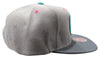 Mitchell & Ness Light Grey NBA Memphis Grizzlies Grey Wolf Mags Snapback - OSFA