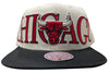 Mitchell & Ness Khaki NBA Chicago Bulls Winner Circle 2 Tone Snapback - OSFA