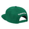 Mens Mitchell & Ness Green NBA Seattle Supersonics Team Ground HWC Snapback - OSFA