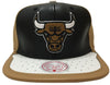 Mitchell & Ness Black/Sand NBA Chicago Bulls Day One Snapback - OSFA