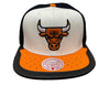 Mitchell & Ness White/Orange NBA Chicago Bulls Day One Snapback - OSFA