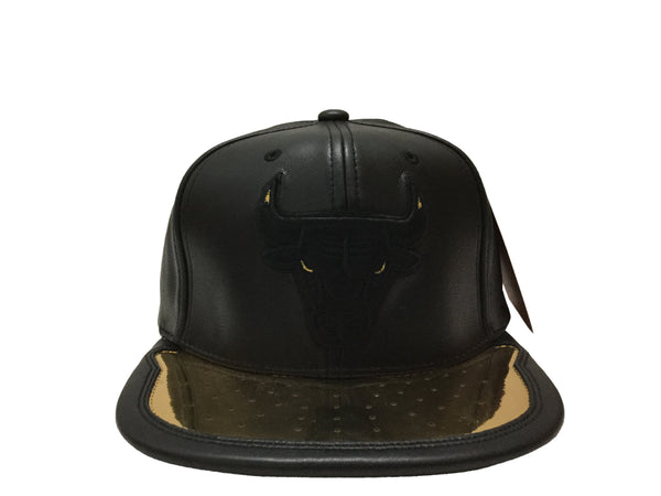 Mitchell & Ness Black/Gold NBA Chicago Bulls Day One Snapback - OSFA