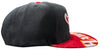 Mitchell & Ness NBA Atlanta Hawks Black/Red Snapshot HWC Snapback - OSFA