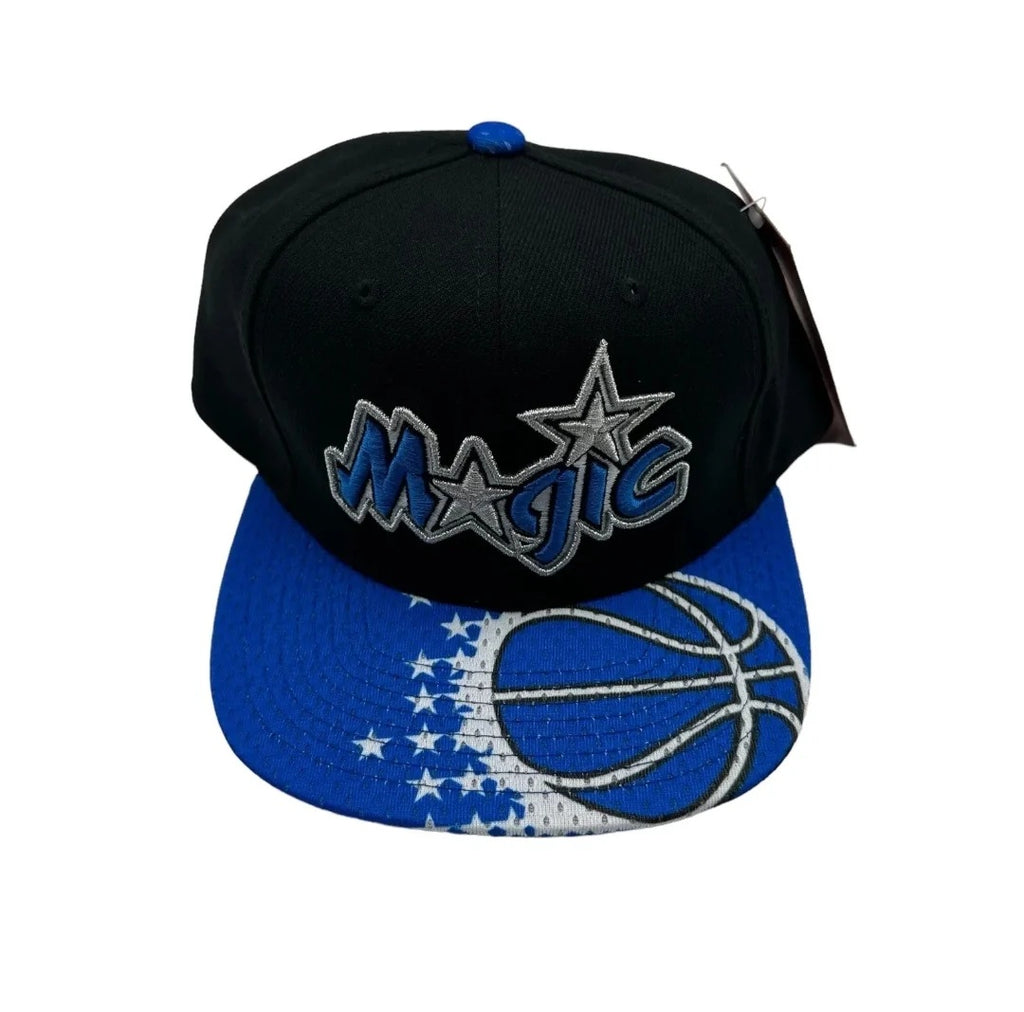 Mitchell & Ness NBA Orlando Magic Black/Royal Snapshot HWC Snapback - OSFA