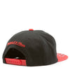 Mitchell & Ness NBA Chicago Bulls Black/Red Snapshot Snapback - OSFA