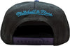 Mitchell & Ness Black/Blue NBA Charlotte Hornets Snapshot Snapback - OSFA