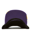 Mitchell & Ness NBA Los Angeles Lakers Black/Purple Snapshot Snapback - OSFA