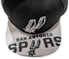 Mitchell & Ness NBA San Antonio Spurs Black/Silver Snapshot Snapback - OSFA