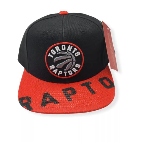 Mitchell & Ness NBA Toronto Raptors Black/Red Snapshot Snapback - OSFA