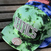 Mitchell & Ness Green/Black NBA Boston Celtics In A Galaxy Snapback - OSFA