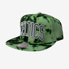 Mitchell & Ness Green/Black NBA Boston Celtics In A Galaxy Snapback - OSFA