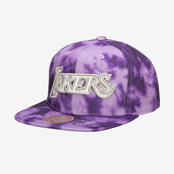 Mitchell & Ness Purple NBA Los Angeles Lakers In A Galaxy Snapback - OSFA