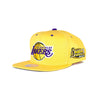 Mitchell & Ness Yellow NBA Los Angeles Lakers 2001 The Champs Snapback - OSFA