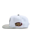 Men's Mitchell & Ness White/Silver NBA Chicago Bulls Cement Top Snapback - OSFA