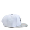 Men's Mitchell & Ness White/Silver NBA Chicago Bulls Cement Top Snapback - OSFA