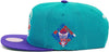 Mitchell & Ness Teal/Purple NBA Charlotte Hornets HWC All Star Color Snapback - OSFA