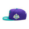 Mitchell & Ness Purple/Teal NBA New Orleans Hornets HWC All Star Color Snapback - OSFA