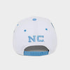 Mitchell & Ness White/Light Blue NCAA UNC Tar Heels Champ City 2 Tone Snapback - OSFA